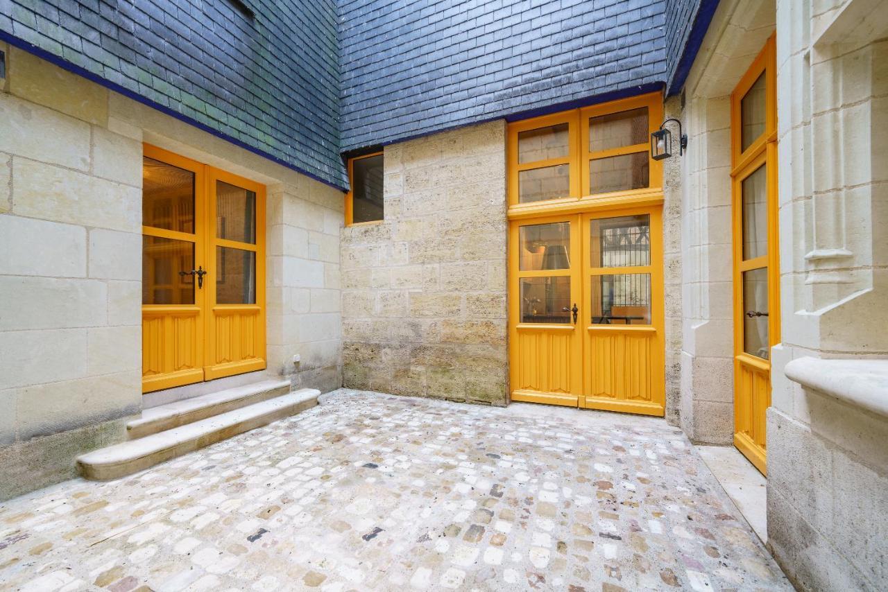 Ferienwohnung La Cour Du Grand Marche Tours Exterior foto